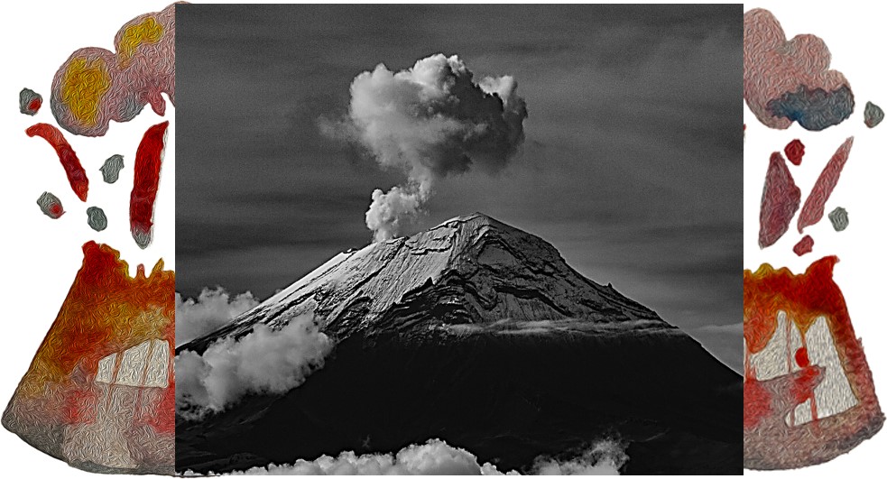 Los despertares del Popocatépetl
