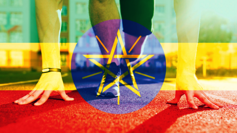 Una carrera de 10 Kms. en Addis Abeba